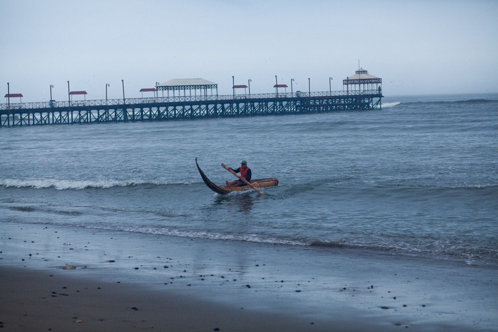 Foto PROMPERÚ. Caballito de Totora. Huanchaco.