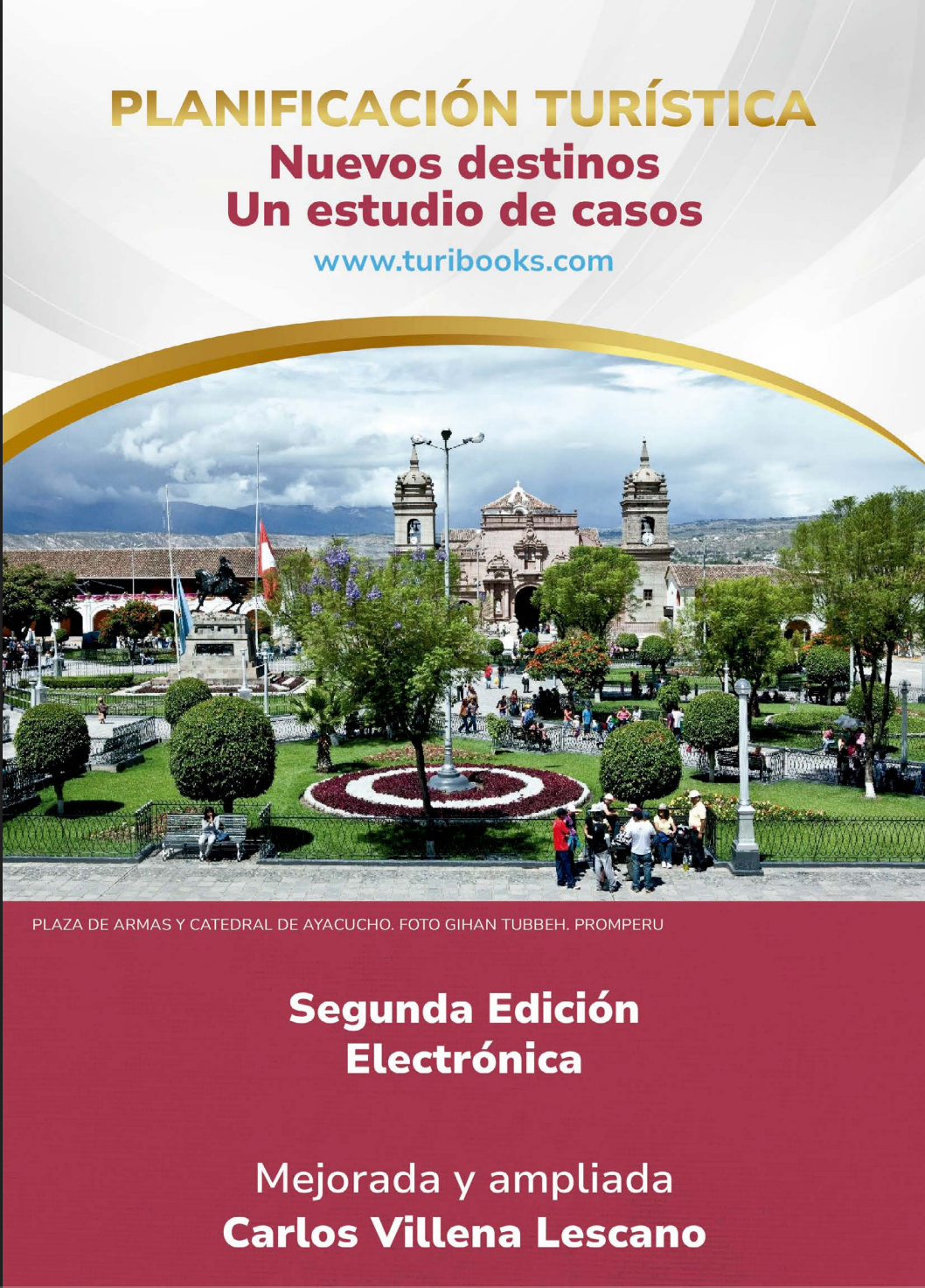 Portada del libro Planificación Turística de Carlos Villena Lescano
