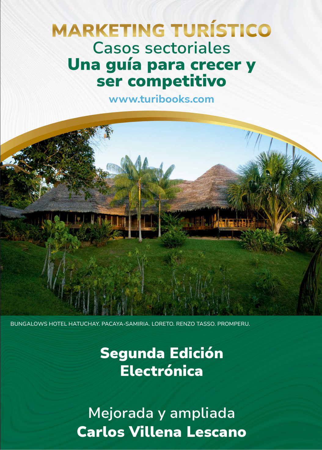 Portada del libro Marketing Turístico de Carlos Villena Lescano