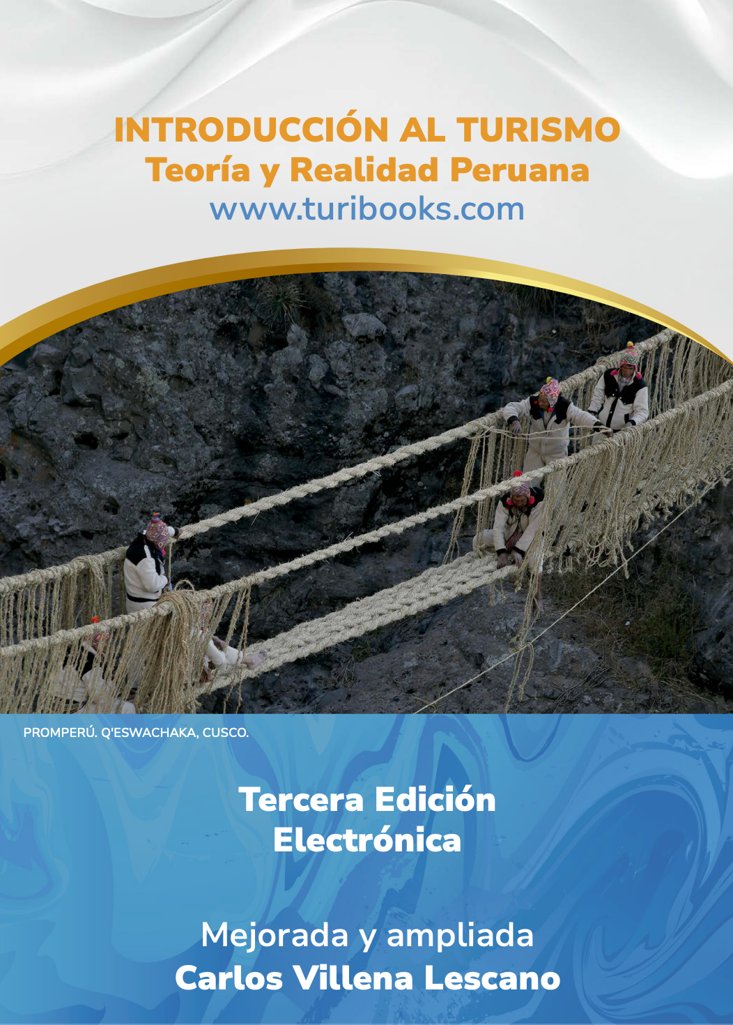 Portada del libro Introducción al Turismo de Carlos Villena Lescano